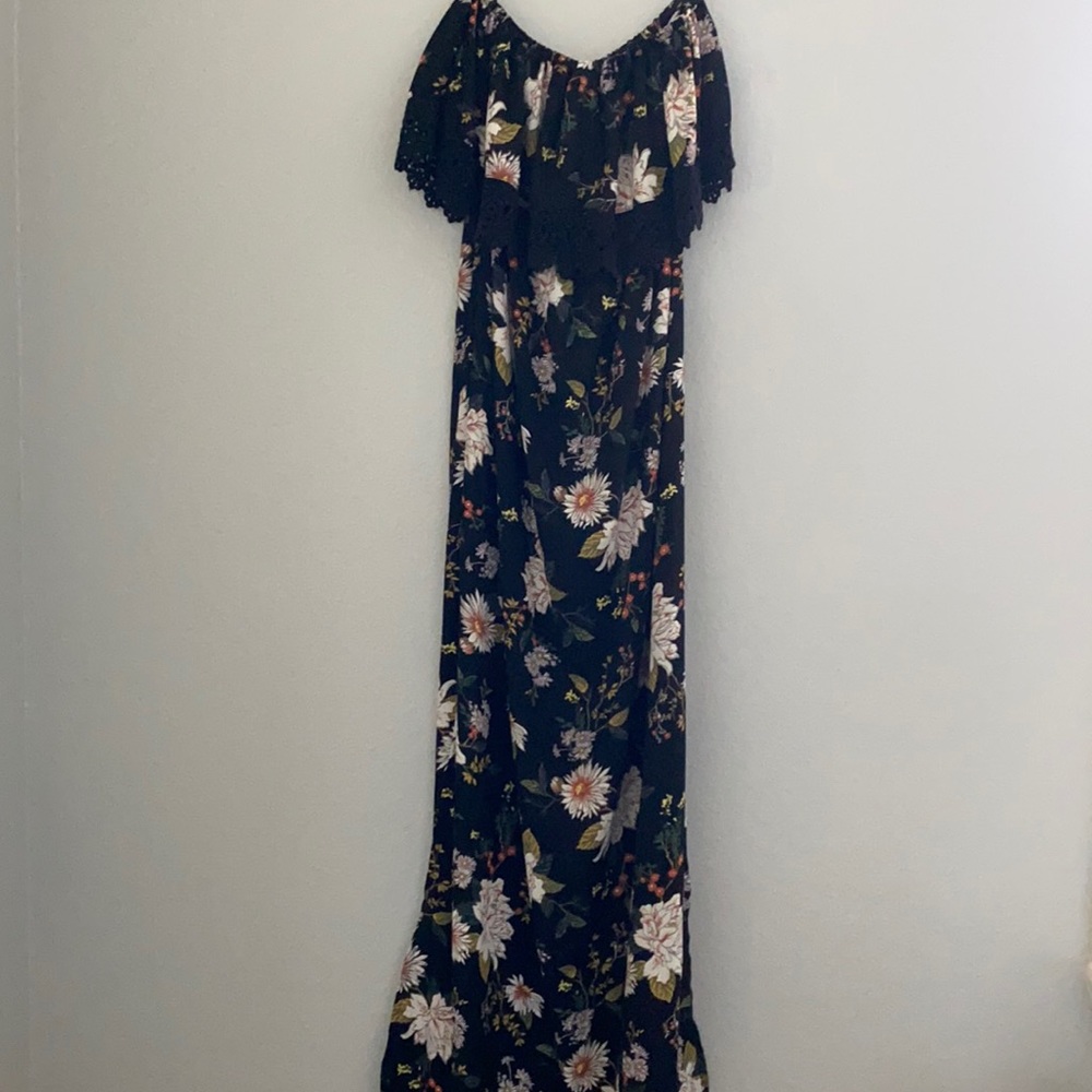 Miss Selfridge Flower Maxi Dress